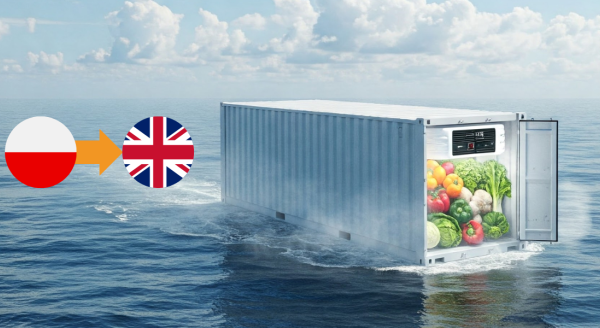 Reefer export from Poland to the UK