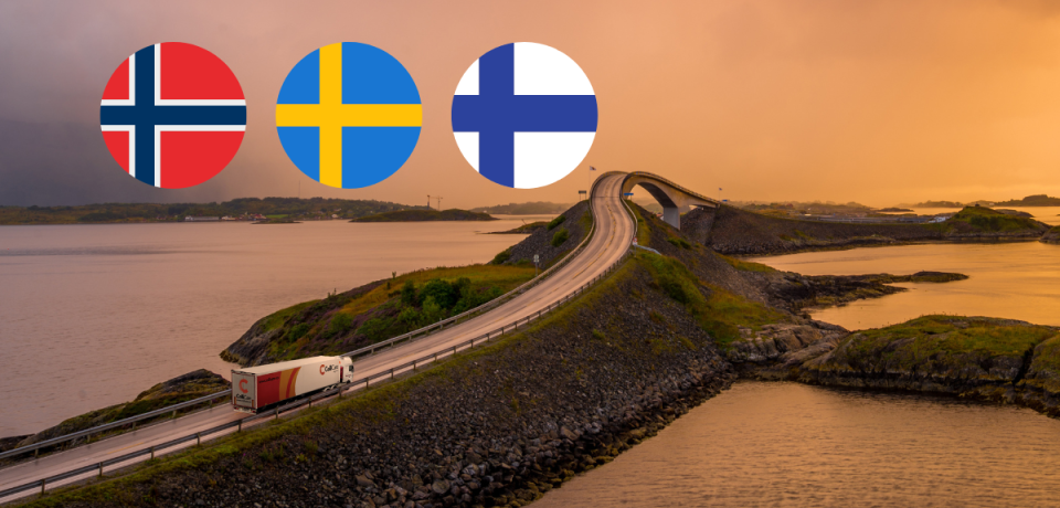 Export to Norway, Sweden and Finland