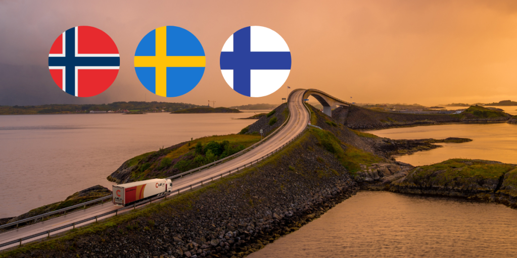 Export to Norway, Sweden and Finland