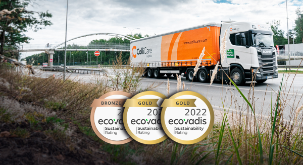 ColliCare EcoVadis Gold Medal 2022